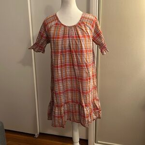 Madewell plaid dress